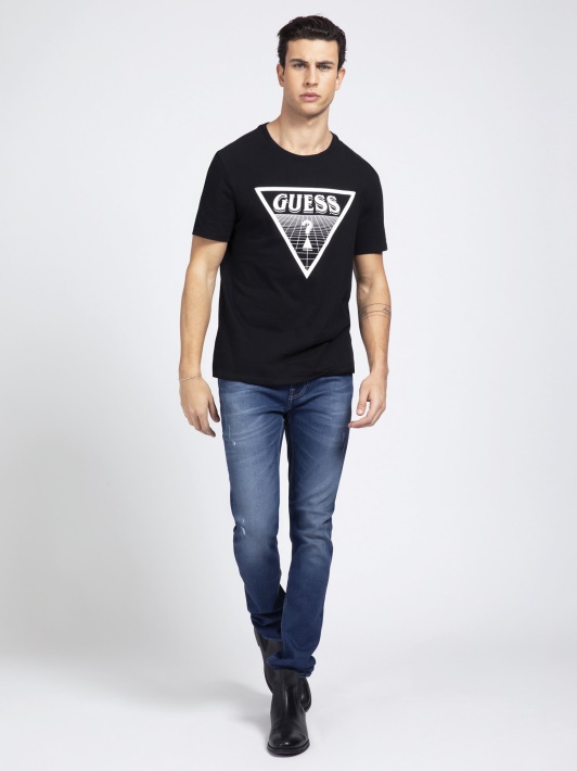 Mėlyni Skinny Džinsai