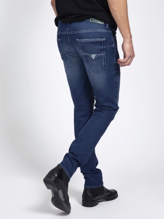 Mėlyni Skinny Džinsai
