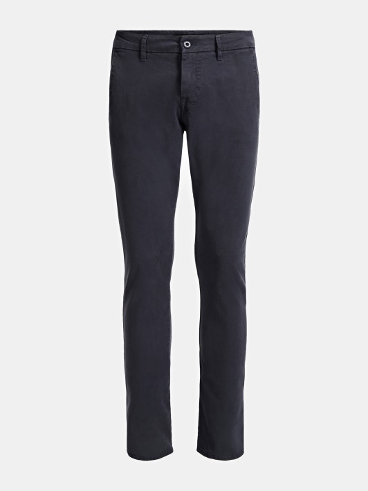 Visa Spausdinti Skinny Fit Kelnaitės Atspėti Mėlyna Multi