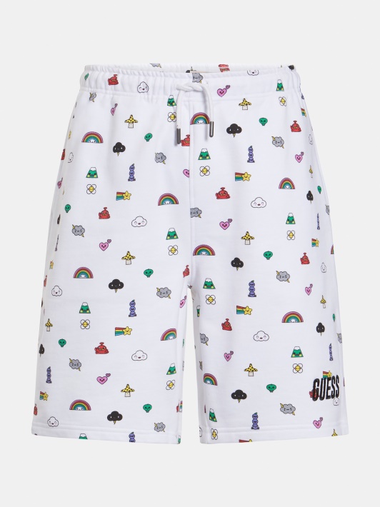 Balti „multi Guess“ šortai