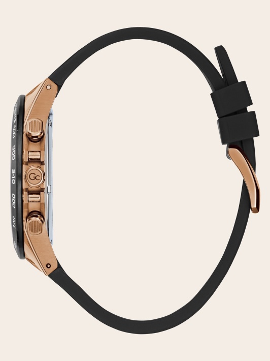 Juodas Guess Gc Kvarcinis Chronografinis Laikrodis