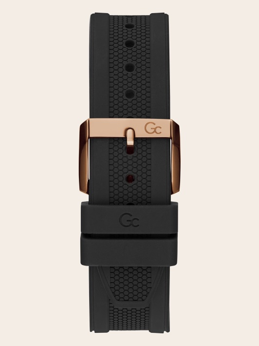 Juodas Guess Gc Kvarcinis Chronografinis Laikrodis
