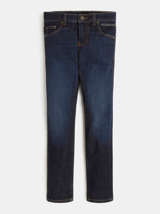 Mėlyni Skinny Fit Džinsai