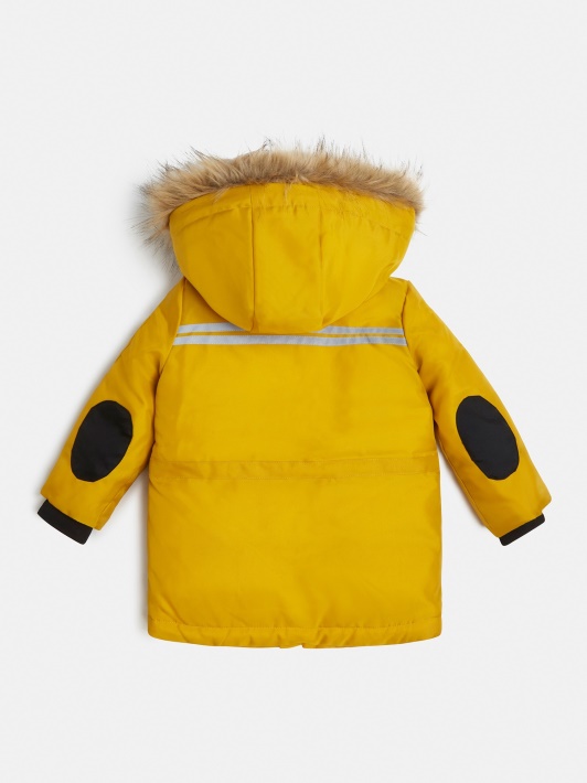 Parkas Su Gobtuvu Spėti Oranžinė