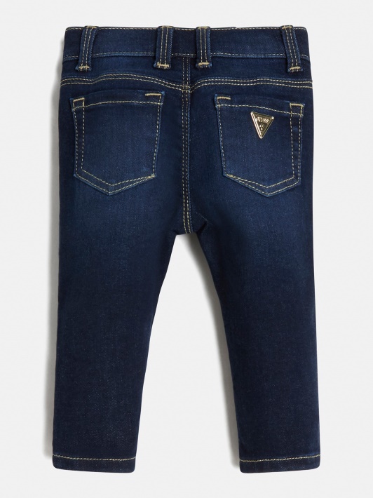 Atspėk Skinny Fit Džinsinio Kelnaitės Mėlyna Nauja Mada