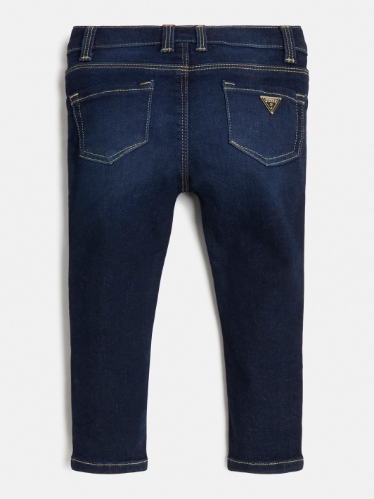 Atspėk Skinny Fit Džinsinio Kelnaitės Mėlyna Nauja Mada