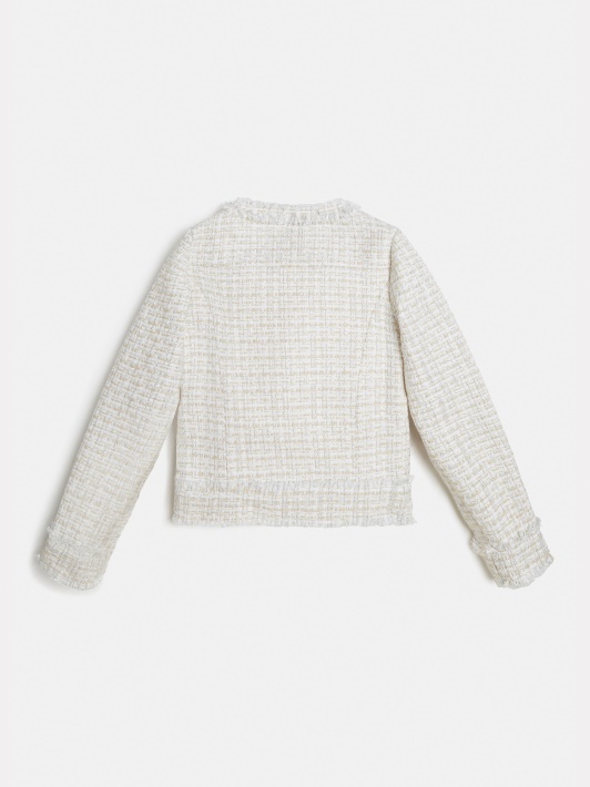 Tweed Striukė Atspėti Balta