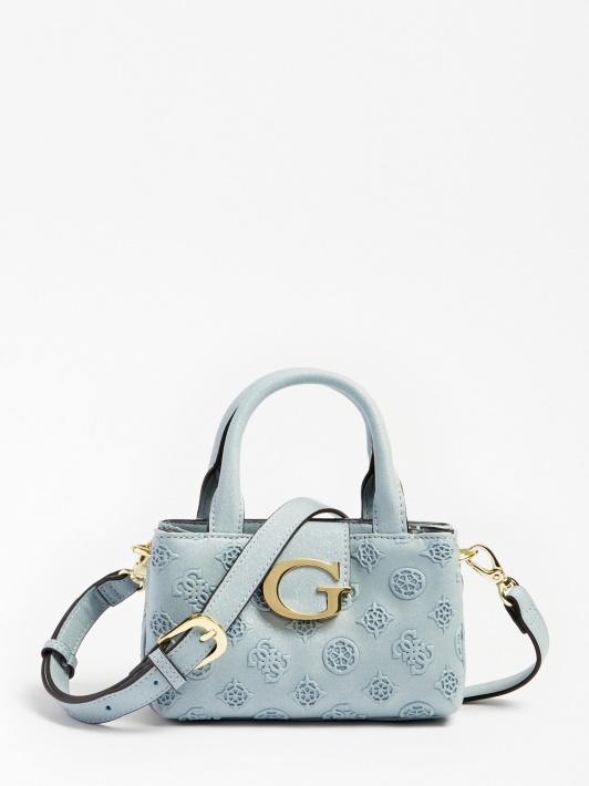 Pilkas Visas 4g Logotipas Crossbody Bag Spėlioti