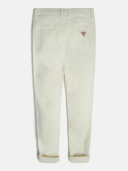 Baltos Atspėti Skinny Fit Kelnaitės
