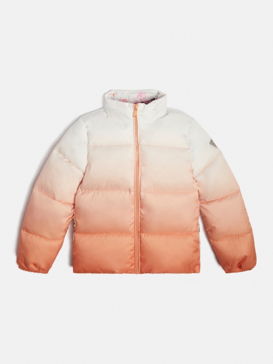 Spalvos Gradientas Puffer Spėti Oranžinė