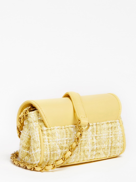 Danila Tweed Crossbody Maišelis Citrina Spėjimas