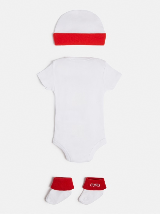 Medvilninis Rinkinys Guess Baltas