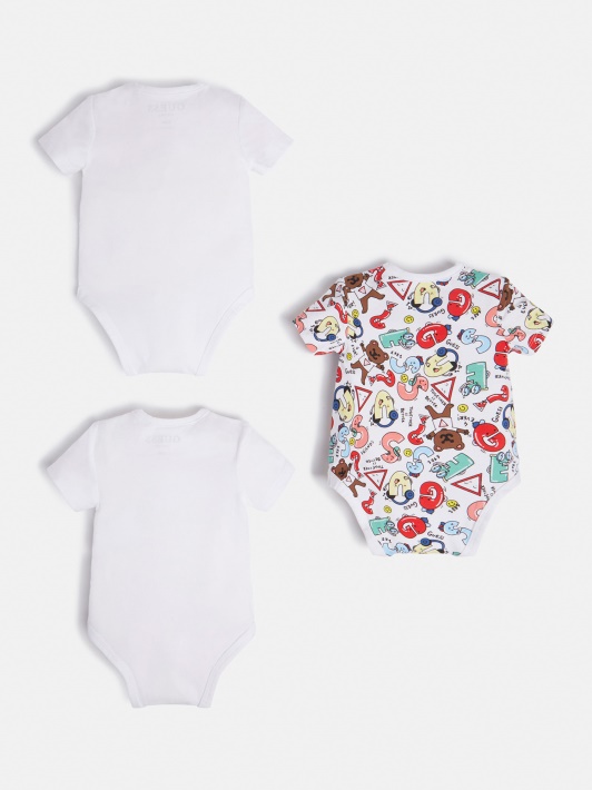 Pack 3 Body Set White Multi Guess