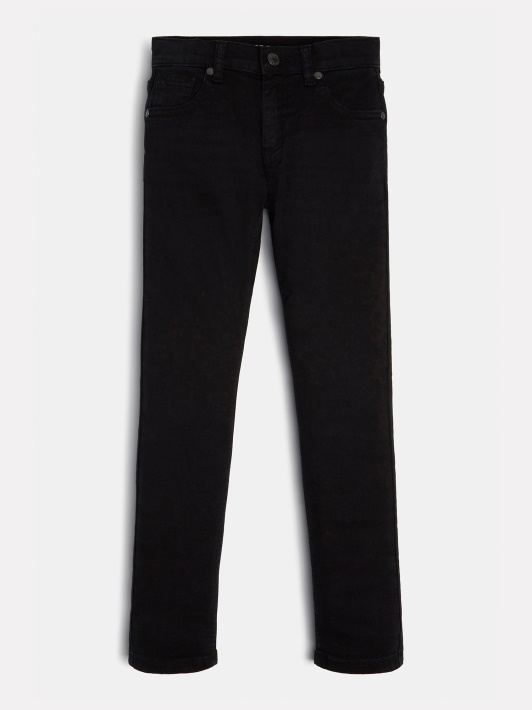 Juodas Ruožas Skinny Fit Kelnaitės Spėjimas