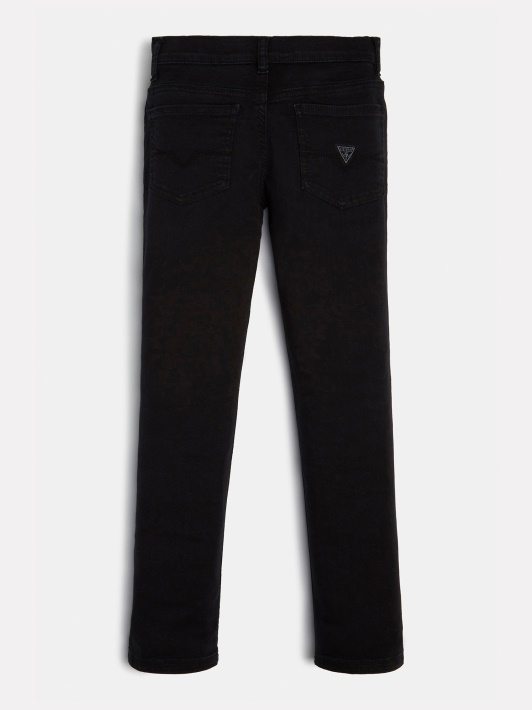 Juodas Ruožas Skinny Fit Kelnaitės Spėjimas