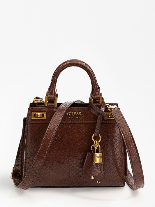 Ruda Guess Katey Python Print Mini Rankinė