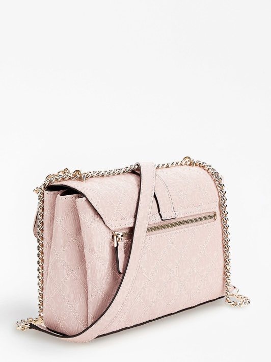 Gaia 4g Logotipas Crossbody Bag Rožinis Spėjimas