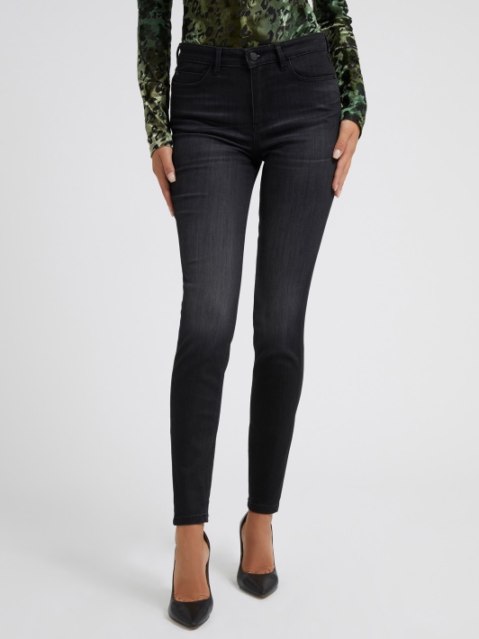 Atspėti, Skinny Fit Džinsinės Kelnaitės Juodos