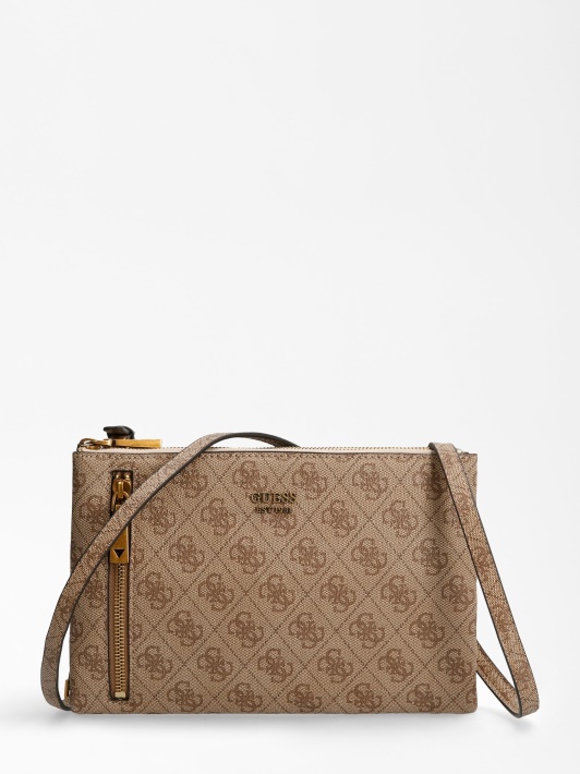 Naya 4g Logotipas Mini Crossbody Bag Rudas Spėjimas