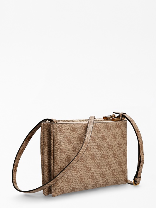 Naya 4g Logotipas Mini Crossbody Bag Rudas Spėjimas