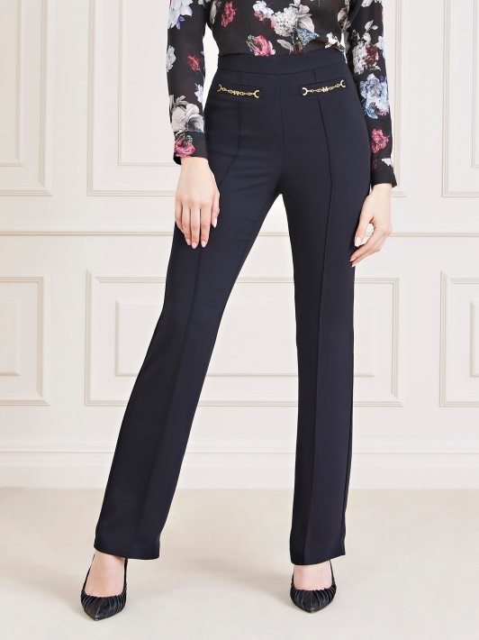 Marciano Slim Fit Kelnaitės Juodos Spėlionės