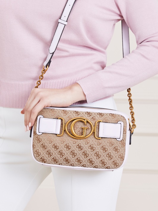 Aviana 4g Logotipas Kaip Mini Crossbody Lli Guess
