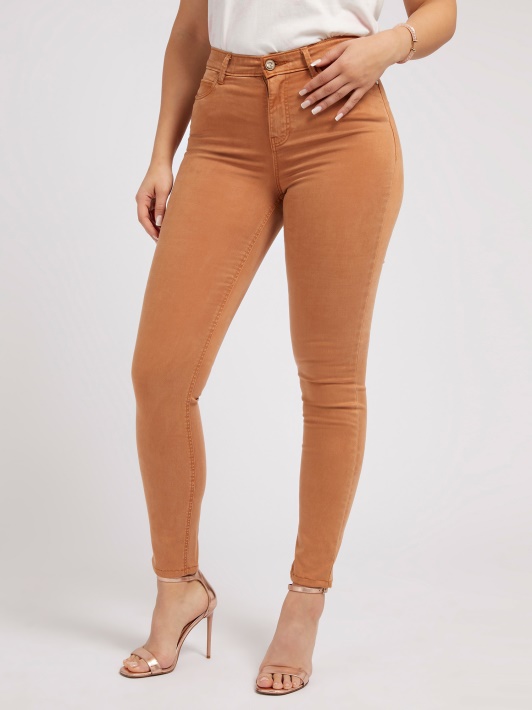 Skinny Fit Pant Spėti Oranžinė