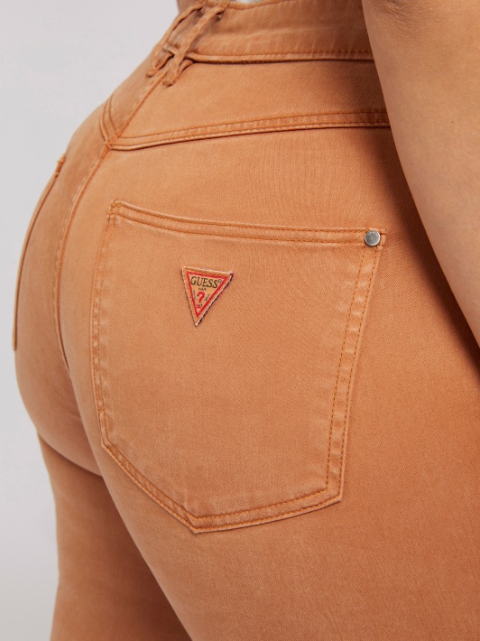 Skinny Fit Pant Spėti Oranžinė