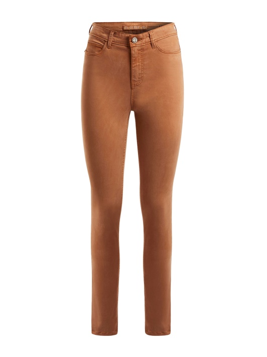 Skinny Fit Pant Spėti Oranžinė