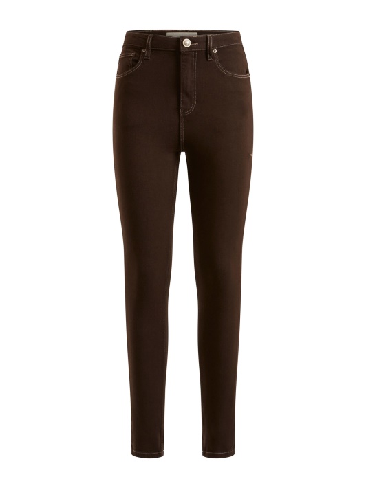 Rudas Skinny Fit Kelnaitės Spėjimas