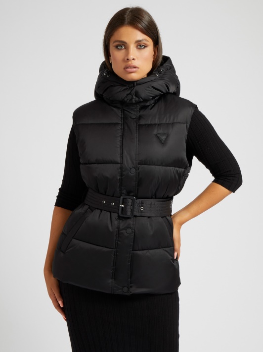 Atspėk Puffer Liemenė Juoda