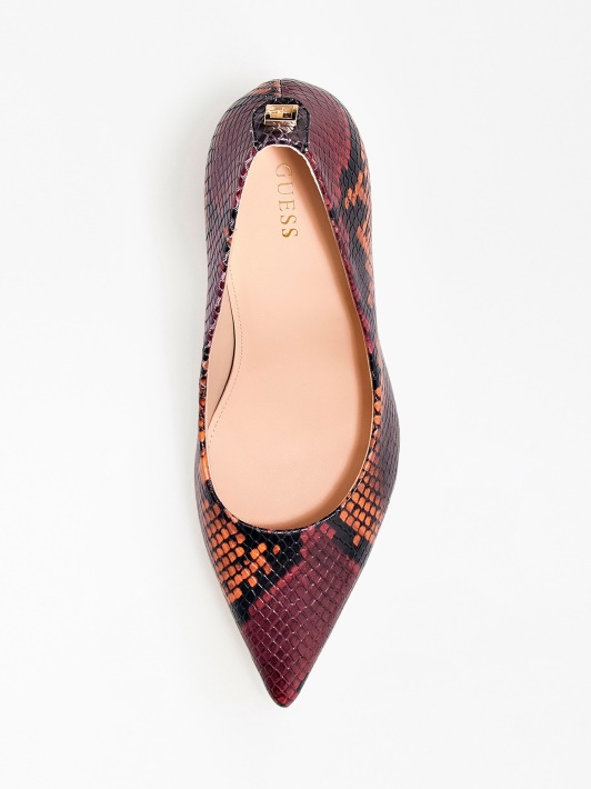 Atspėti Rudus Python-print Piera Court Batus