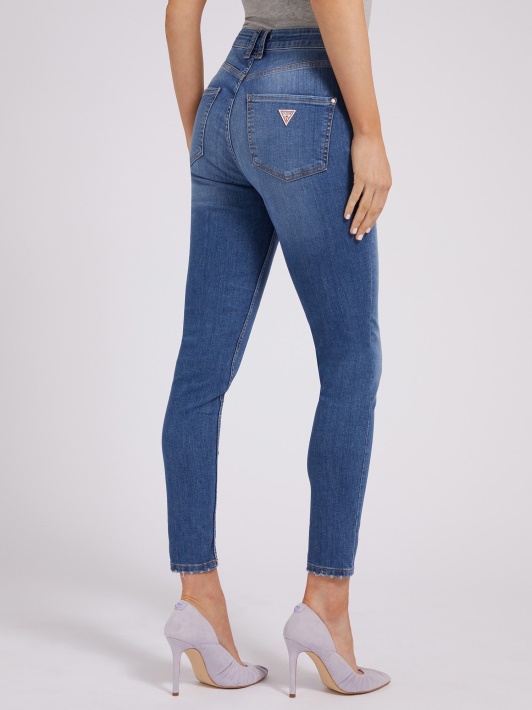 Skinny Fit Džinsinio Kelnaitės Atspėti Mada