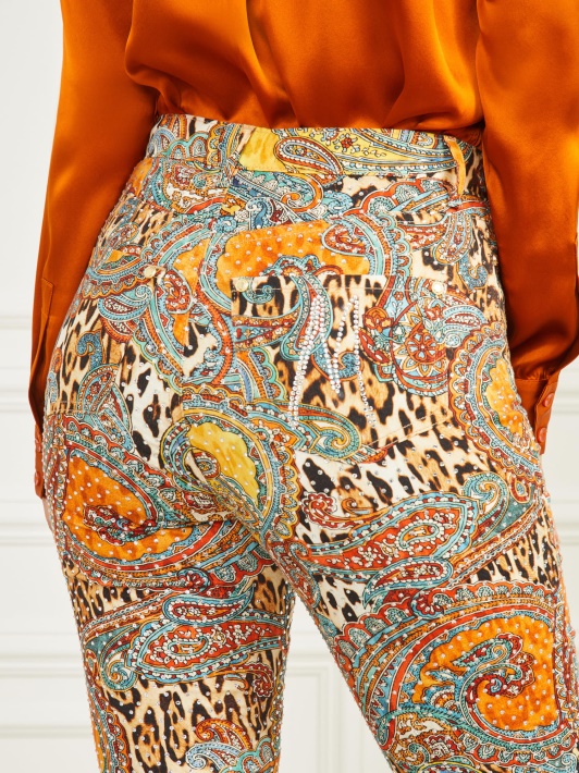 Atspėkite Marciano Skinny Fit Džinsinio Kelnaitės Daugiaspalvį Raštą