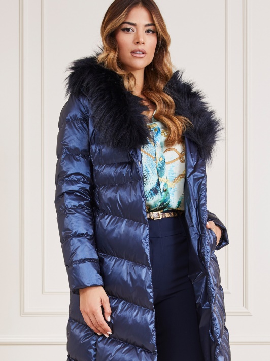 Atspėti Marciano Long Puffer Blue