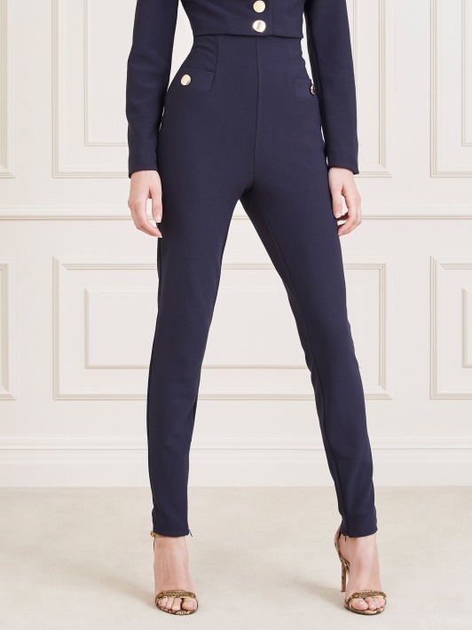 Mėlynos Spėlionės Marciano Skinny Fit Kelnaitės