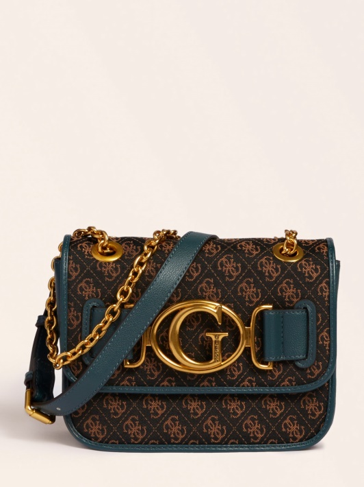 Atspėkite Mėlyną Aileen 4g Logotipą Crossbody Krepšys