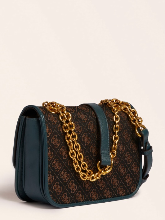 Atspėkite Mėlyną Aileen 4g Logotipą Crossbody Krepšys