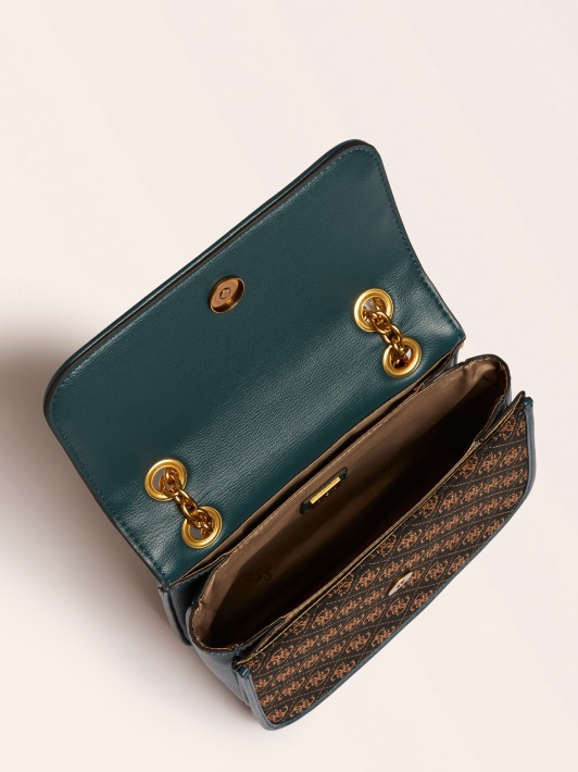 Atspėkite Mėlyną Aileen 4g Logotipą Crossbody Krepšys