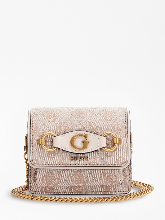Kremas Izzy 4g Logotipas Micro Crossbody Bag Spėlioti