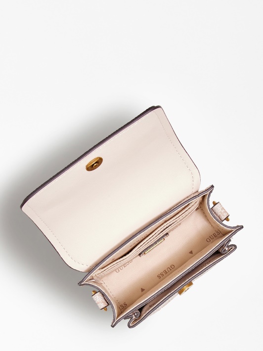 Kremas Izzy 4g Logotipas Micro Crossbody Bag Spėlioti