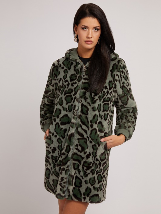 Animalier Dirbtinio Kailio Striukė Atspėti žalia