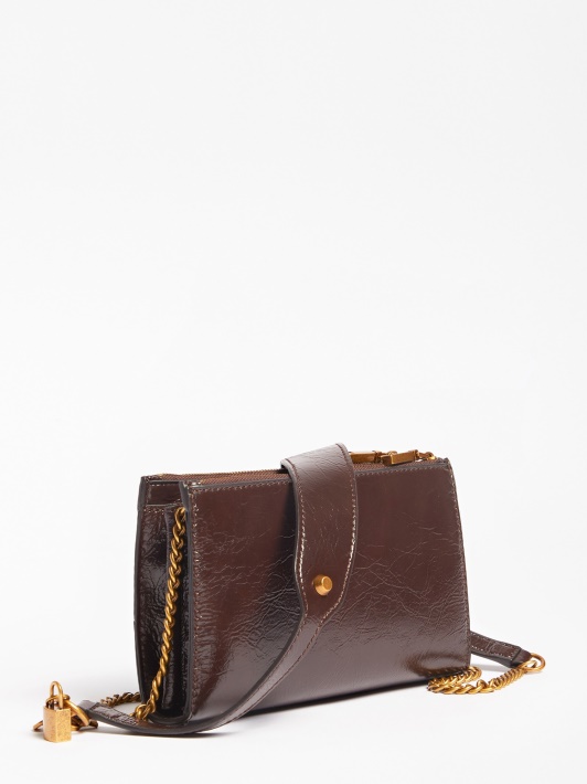 Amantea Charm Mini Crossbody Bag Brown Spėjimas
