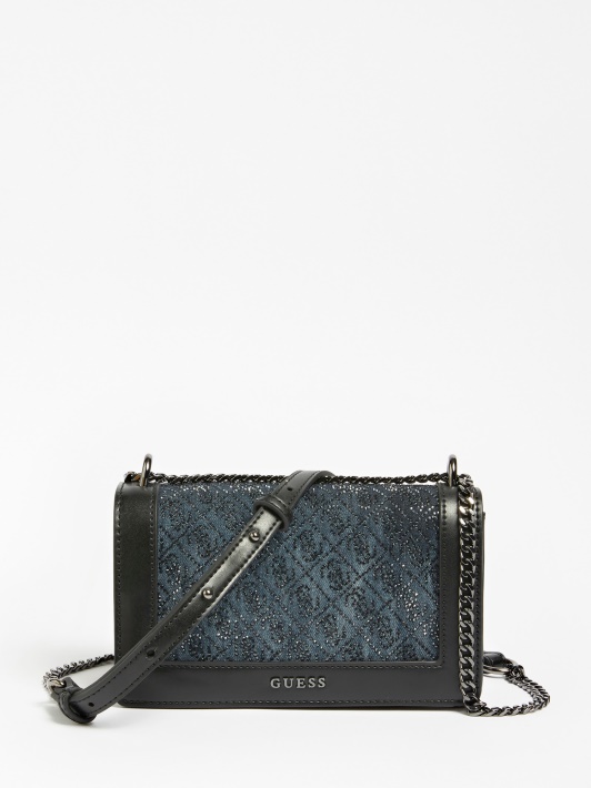Brilla 4g Logotipas Crossbody Bag Guess Juodas