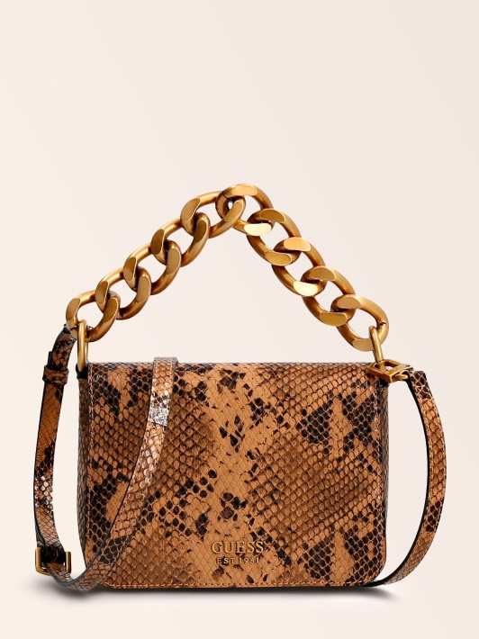 Atspėti Rudo Tiulio Python Print Mini Rankinė