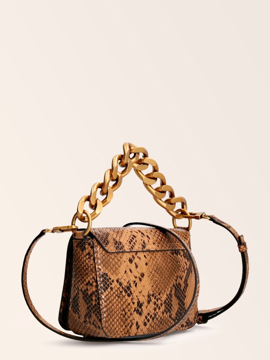 Atspėti Rudo Tiulio Python Print Mini Rankinė