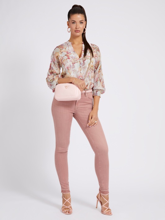 Pink Skinny Fit Džinsinio Kelnaitės Spėjimas