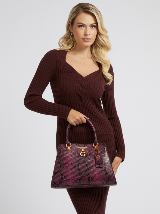 Spėk Katey Python Print Rankinė Raudona