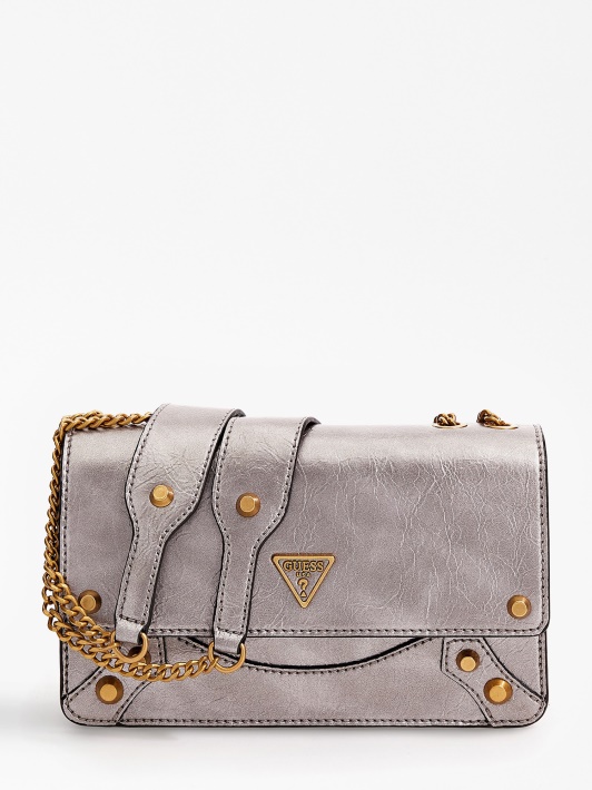 Amantea Mini Crossbody Bag Guess Tamsiai Pilka