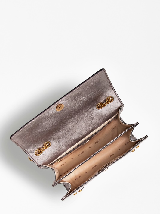 Amantea Mini Crossbody Bag Guess Tamsiai Pilka